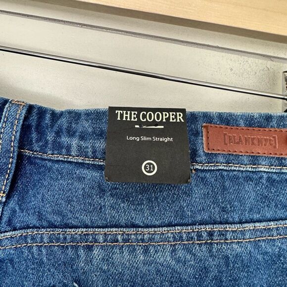 Blank NYC Women’s 31 Blue Denim The Cooper Jeans New NWT - Picture 4 of 7